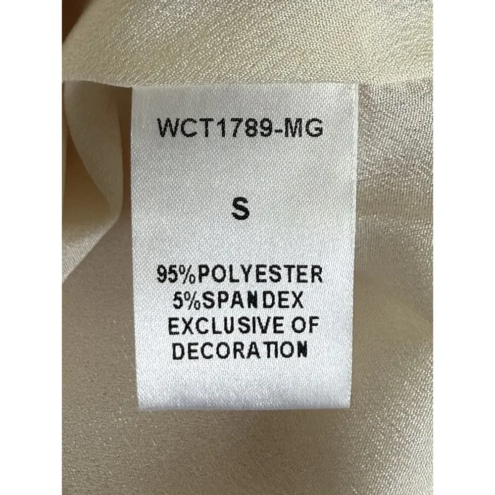 THML Tiered Halter Dress Womens Sz S Floral Summer Flowy Lined Anthropologie - Picture 6 of 10